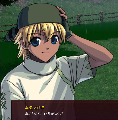羊の毛刈りバイトがやりたい？