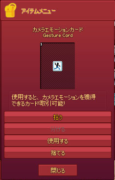 カメラエモーションｗ