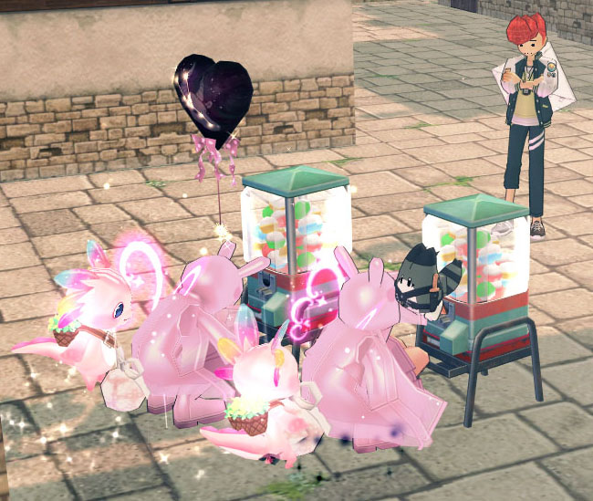 パダルルとガチャガチャ