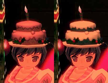 クリスマスケーキ帽子