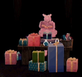 プレゼントラッピングデスク2