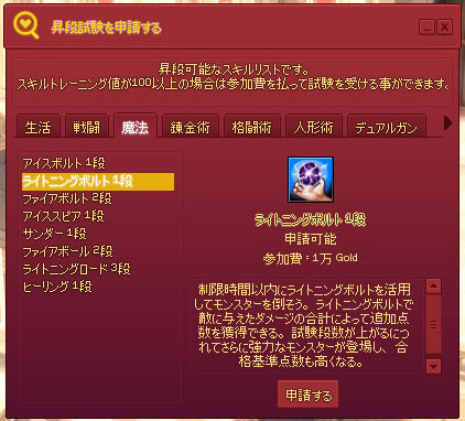 ライトニングボルト