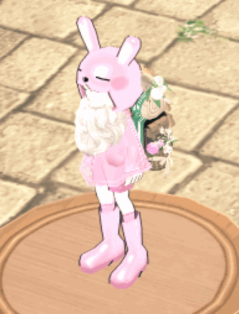 アイテムが購入されると明滅するマネキン