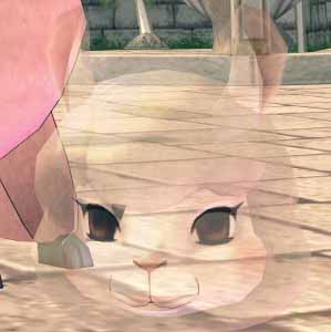 透けるアルパカ