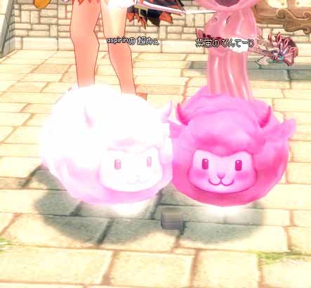 ピンクとピンク