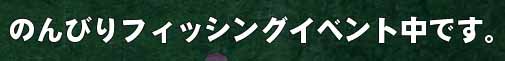 のんびりフィッシングイベント