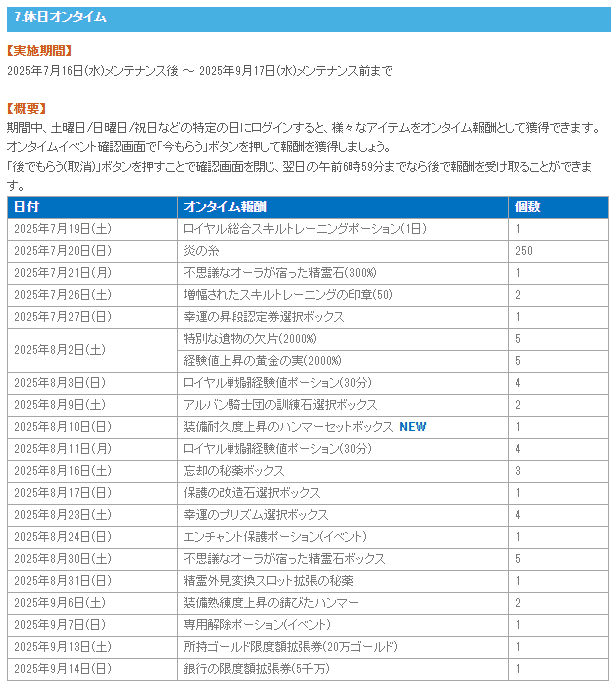 たったの1日
