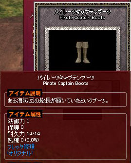 パイレーツキャプテンブーツ