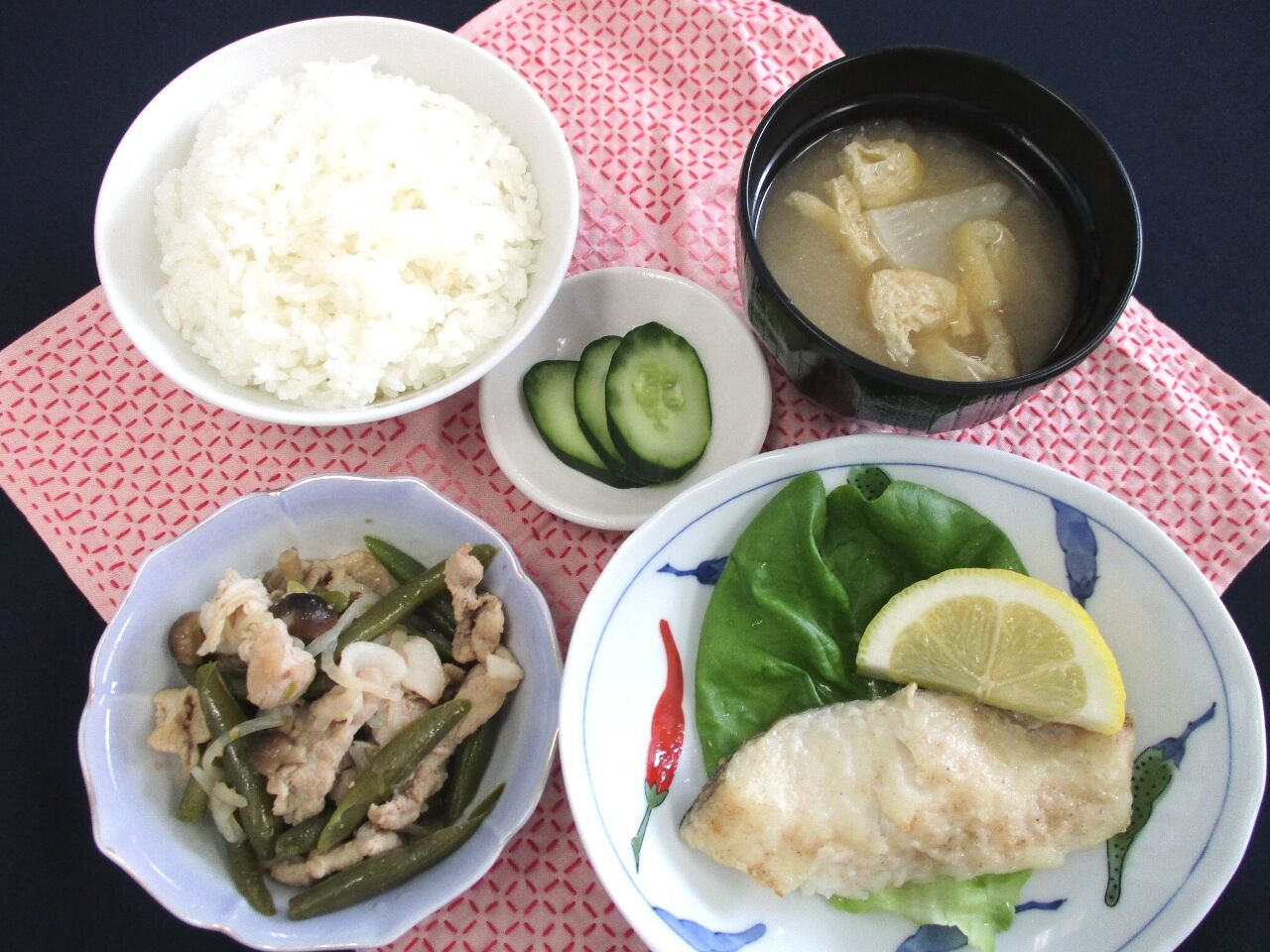 たらのムニエル おうよう園の献立紹介