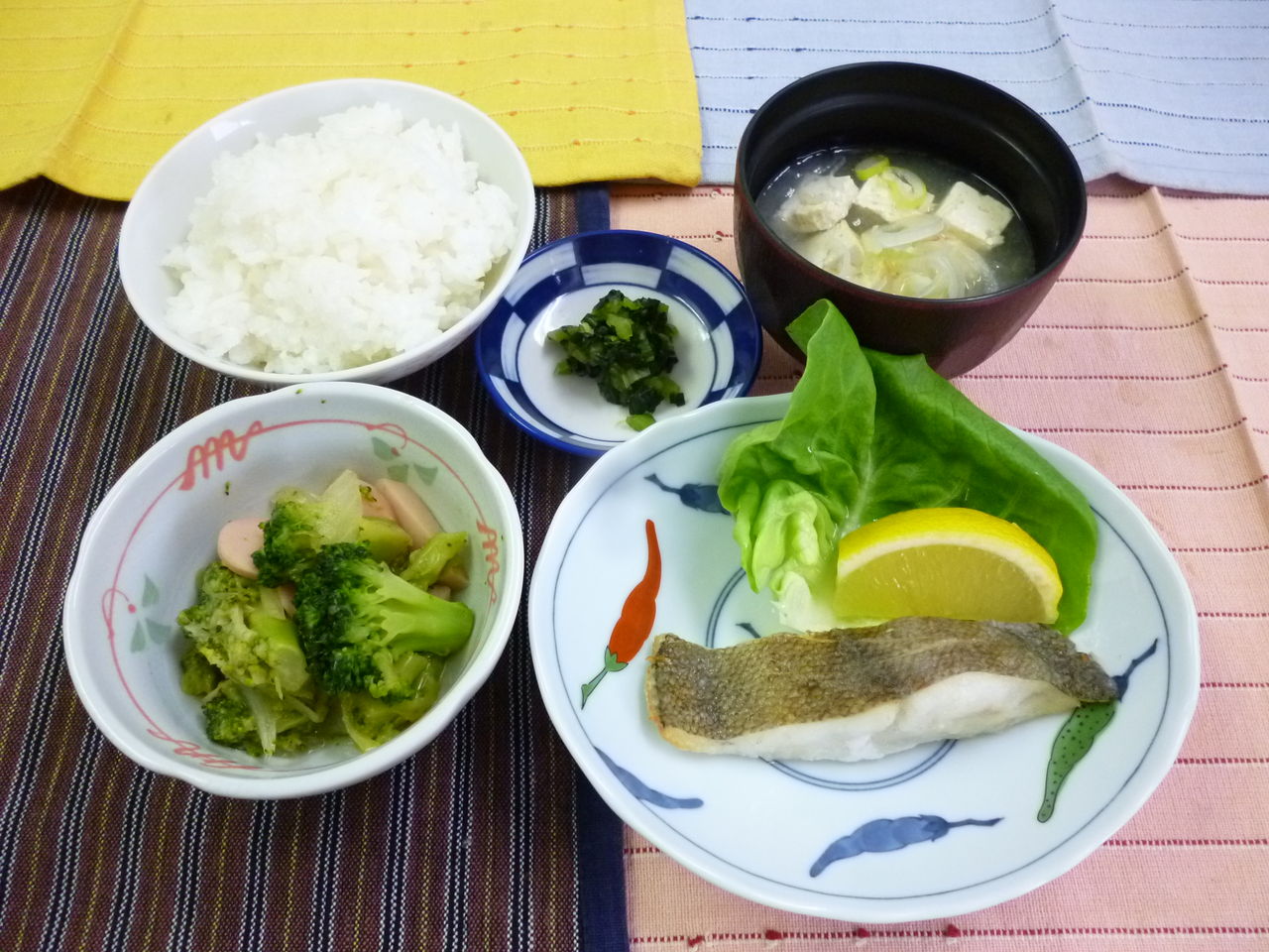 カレイのムニエル おうよう園の献立紹介