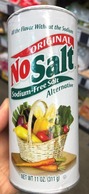 No salt