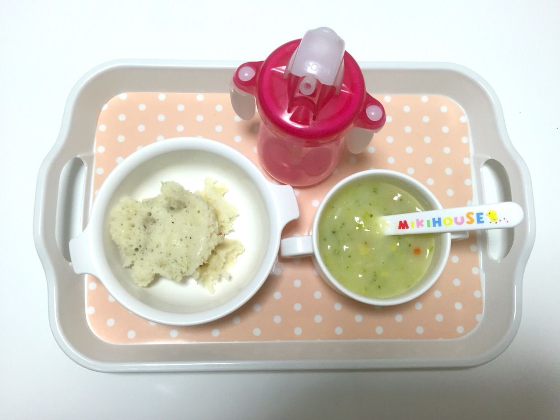 離乳食後期 バナナ蒸しパン 11ヶ月 目指せ 毎日スマイル育児 離乳食後期 バナナ蒸しパン 11ヶ月 目指せ 毎日スマイル育児