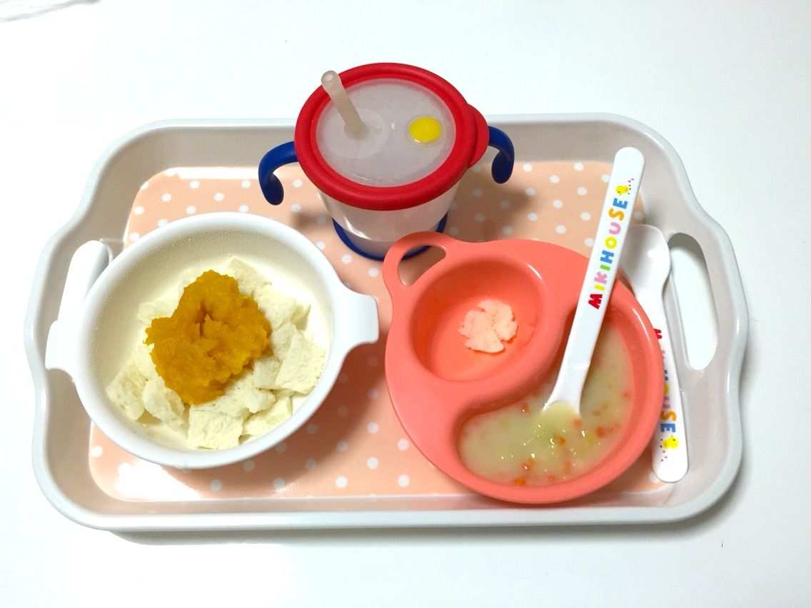 離乳食中期 初めてのカレイ 8ヶ月 目指せ 毎日スマイル育児