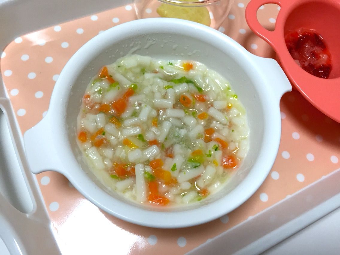 離乳食後期 鯛と白菜の和風うどん 9ヶ月 目指せ 毎日スマイル育児