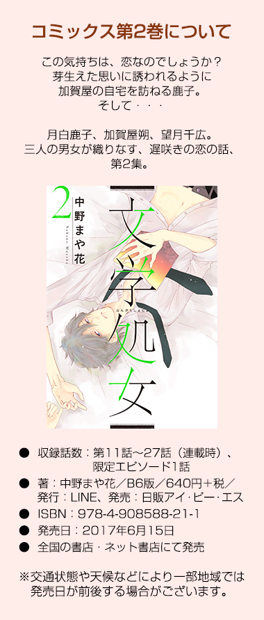 文学処女2巻ー1