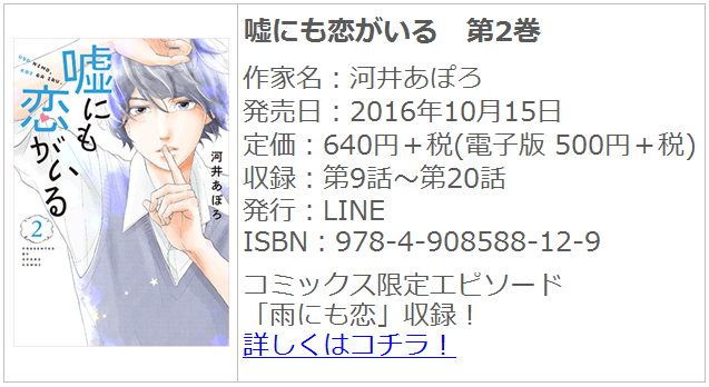 嘘にも恋がいる