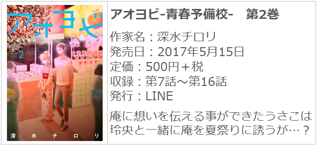 アオヨビ-青春予備校-　第2巻