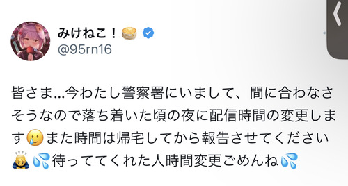 【悲報】みけねこさん、警察署