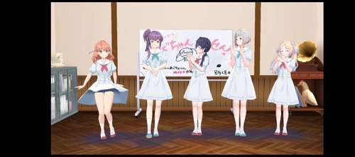 【画像】話題のラブライブVtuberさん、メンバーシップ全員がやたらスカートの中を見せてくる！w
