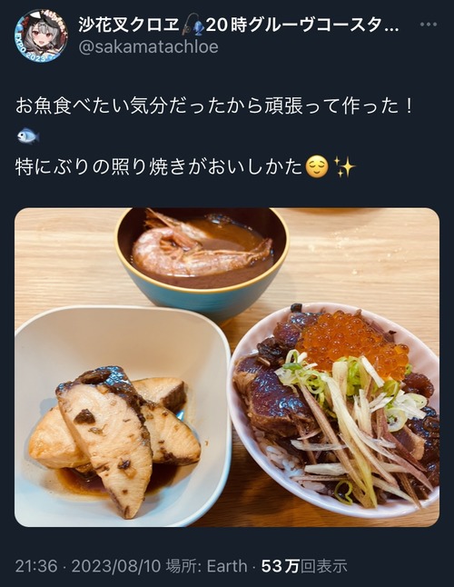 ホロライブさんめちゃくちゃ料理が上手い買ったw