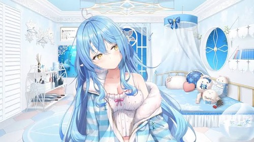 ホロライブの雪花ラミィちゃん🥰😍