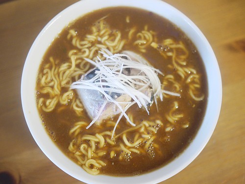 サバみそカレーラーメン
