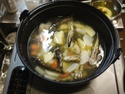 野菜と煮る