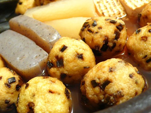 鯛の揚げ団子のかんと煮