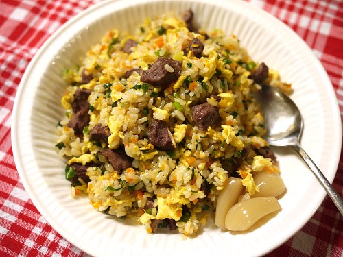 クッキングパパ 牛タンチャーハン
