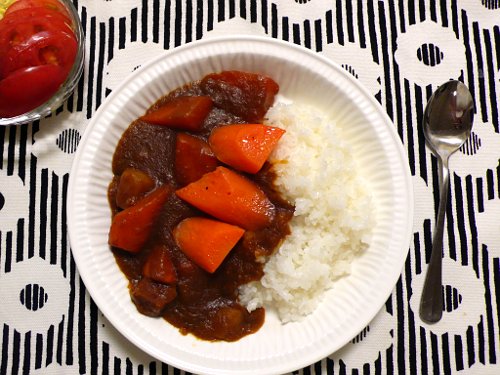 あさりちゃん ニンジンカレー