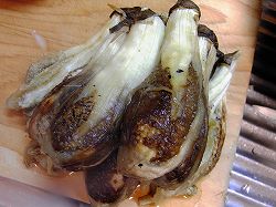 ナスを焼く2