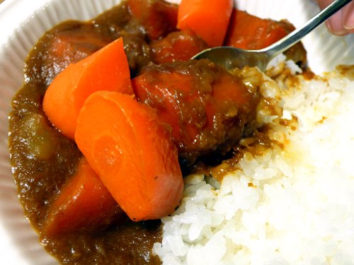 あさりちゃん ニンジンカレー