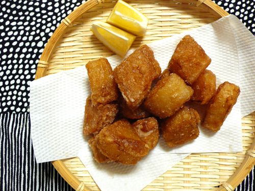 うめぼし 大根の竜田揚げ