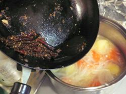 スパイス投入