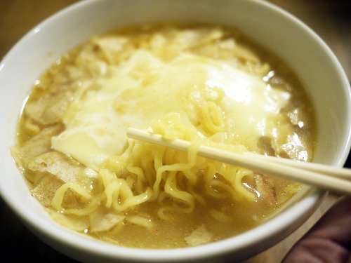 ピザポテト風ラーメン