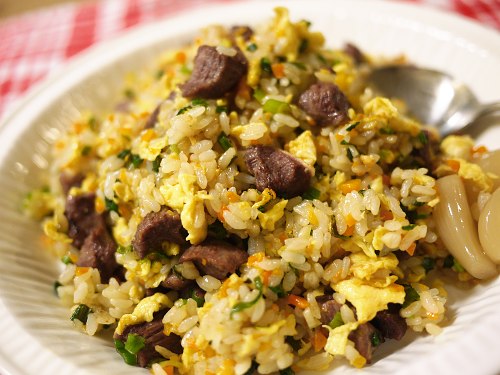 クッキングパパ 牛タンチャーハン