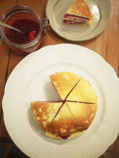 「日日べんとう」(佐野未央子)のもちもちケーキ