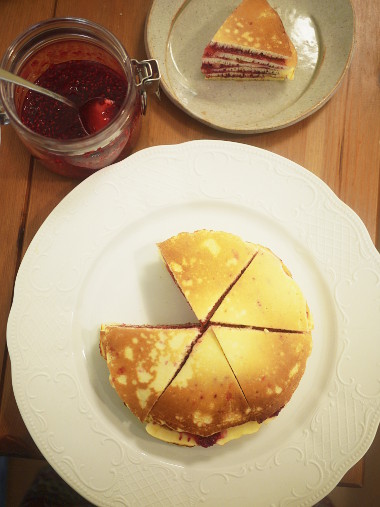 「日日べんとう」（佐野未央子）のもちもちケーキ