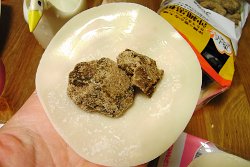 黒砂糖の水餃子