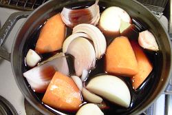 美味しんぼ 牛すね肉の赤ワイン煮込み