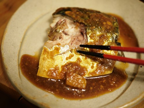 さばのみそ煮2