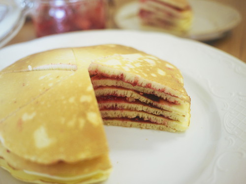 「日日べんとう」（佐野未央子）のもちもちケーキ