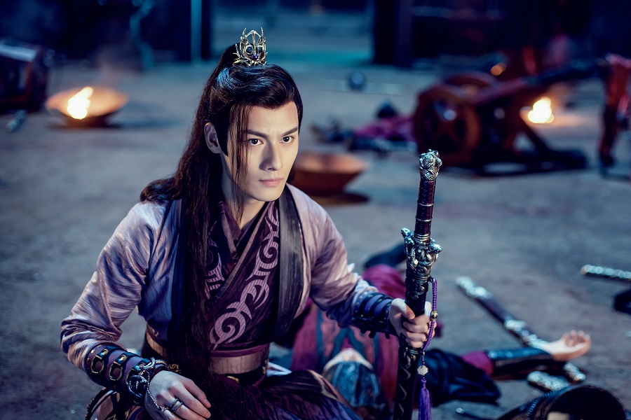 陳情令 公式グッズ】紙人ストラップ 共情霊符（黄）