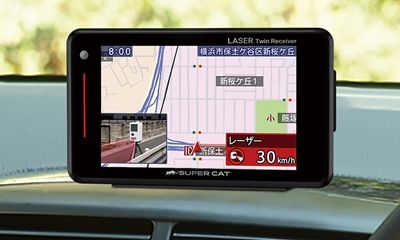 ユピテルスーパーキャット Z1100移動オービスMSSS対応レーダー探知機