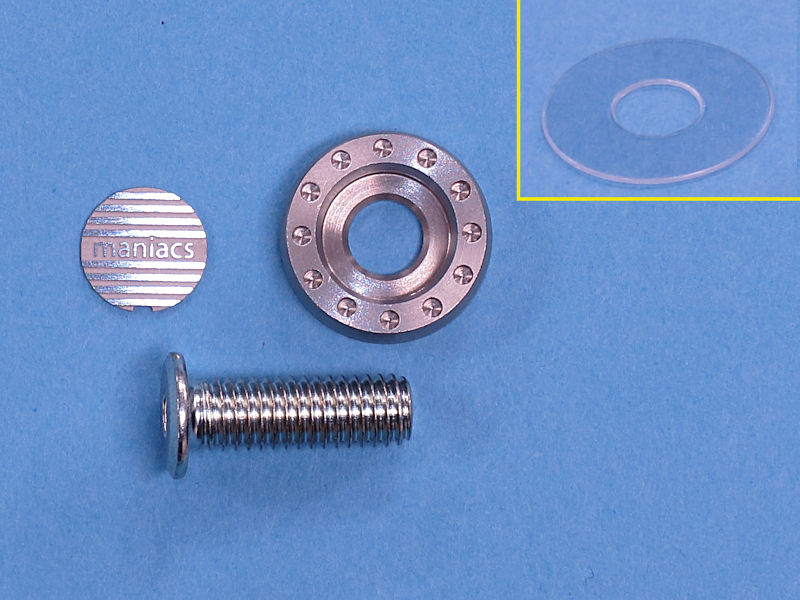 ライセンスプレートスタッドの取付方法 Maniacs Blog