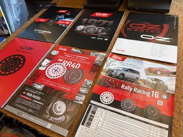 新製品】O・Zホイール新作を展示しました‼ : maniacs Blog