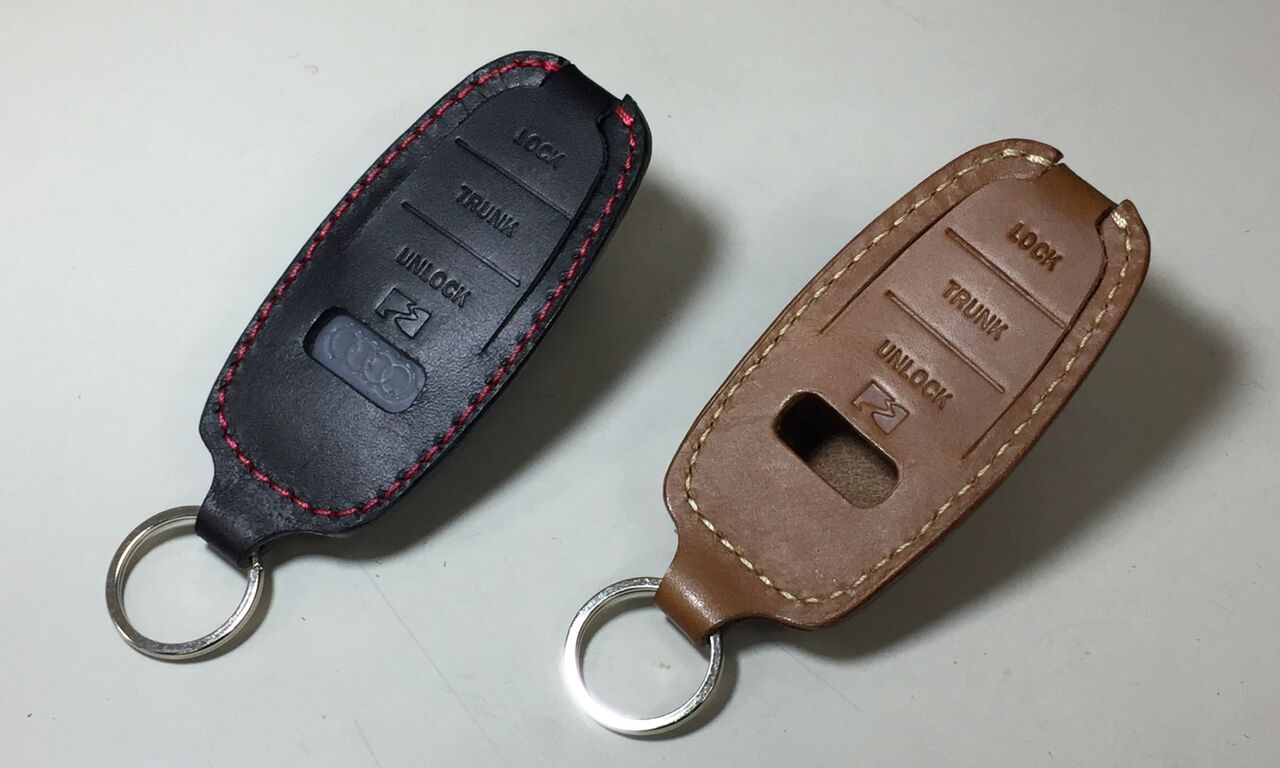 新型audi A3用レザーキーシェル開発中 Maniacs Blog