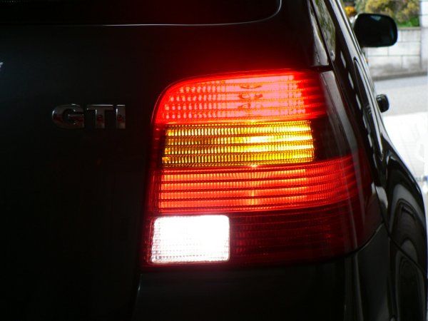 k*3様 ゴルフ4 US テール ランプ USDM VW Mk4 USテールライト VWゴルフ4 MK4 R32 GTD GTI IN.PRO。デザイングリーン