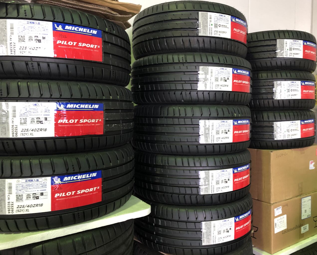 MICHELIN PILOT SPORT 5 いよいよ 225/40ZR18 92Y XLサイズの入荷！！ : maniacs Blog