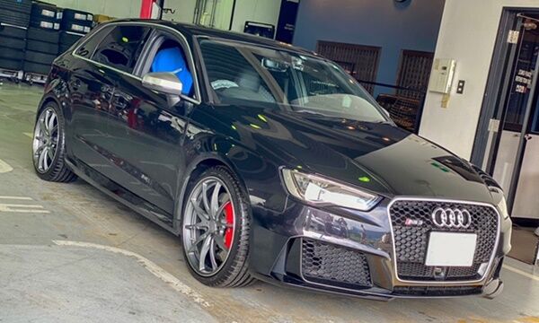 スタッフ日誌】Audi RS3にRAYS × maniacs VOLK RACING G25 8.5J スタッフ日誌】Audi RS3にRAYS × maniacs VOLK RACING G25 8.5J